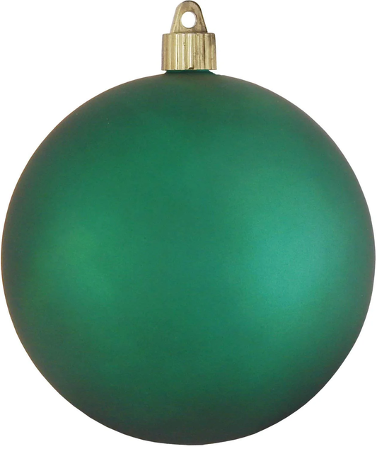 4.75" (120mm) Commercial Shatterproof Ball Ornament - Velvet Shamrock Green