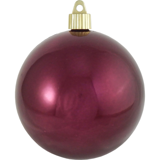 4.75" (120mm) Commercial Shatterproof Ball Ornament - Merlot