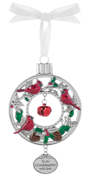 Jingle Bell Ornament - To My Grandaughter With Love