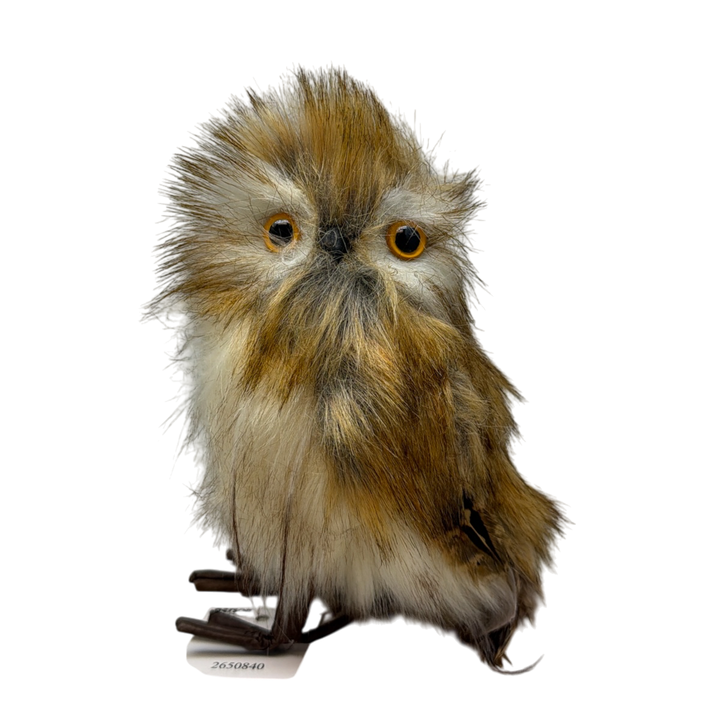 Handcrafted Owl Figurine - Ears Down