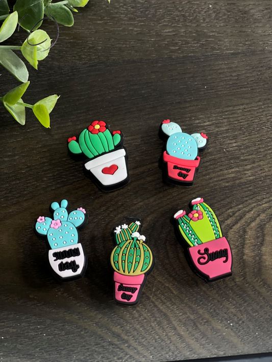 Cactus Charm Pack A