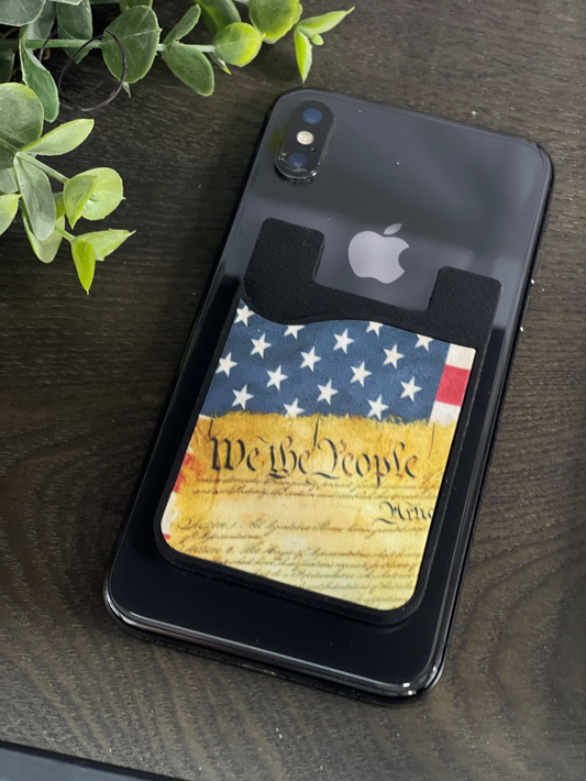We The People Card Caddy Phone Wallet
